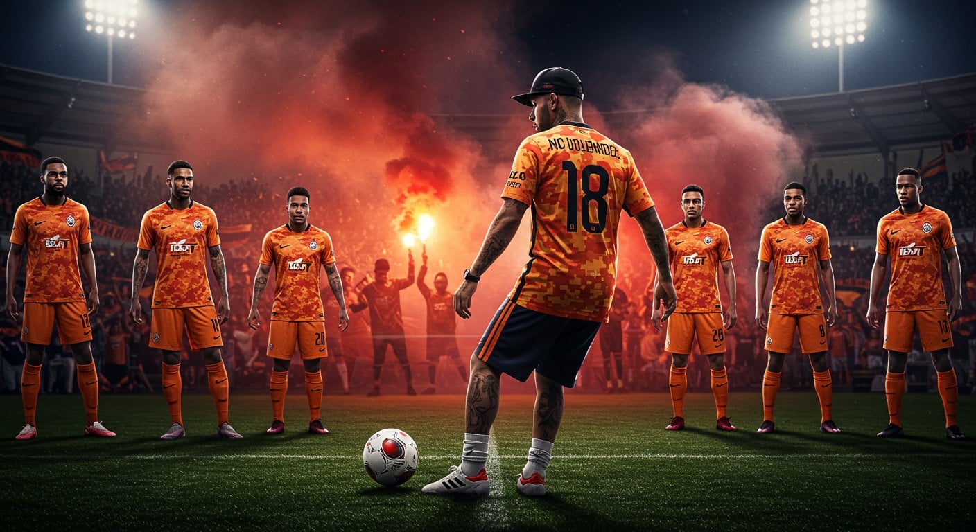 Découvrez Ninho au coup d'envoi de Paris FC-Lyon avec le maillot Jefe orange et jaune. Un événement qui unit rap, foot et ascension en Ligue 1. Plongez dans cette fusion culturelle explosive.