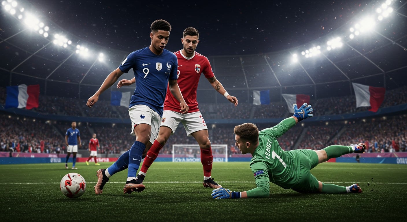 Découvrez l'heure exacte et la chaîne TV pour suivre Norvège-France en quart de Coupe du monde U20. Les Bleuets visent les demies : analyse, joueurs stars et enjeux d'un match crucial au Chili.