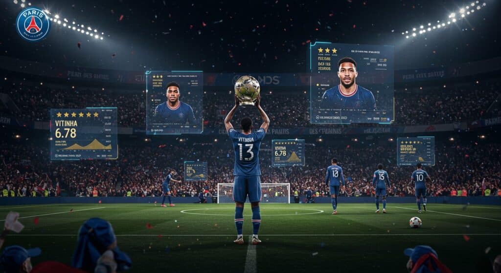 Notes PSG 2025-2026 : Meilleurs Joueurs et Stats