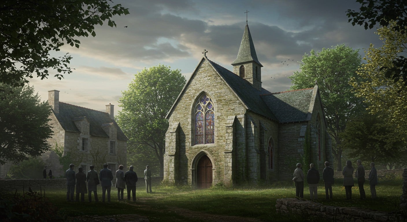 Sauvetage in extremis de la chapelle Saint-Pierre à Notre-Dame-de-La-Mer, un joyau médiéval menacé. Découvrez l'élan pour préserver ce patrimoine unique.