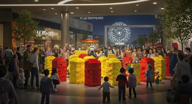 Nouveau Lego Store à La Défense : L’Euphorie des Fans