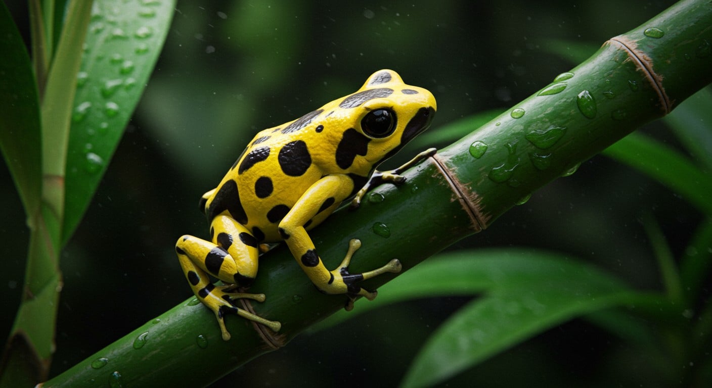 Découverte d'une grenouille venimeuse en Amazonie péruvienne : Ranitomeya hwata, minuscule et colorée, intrigue par ses comportements uniques.