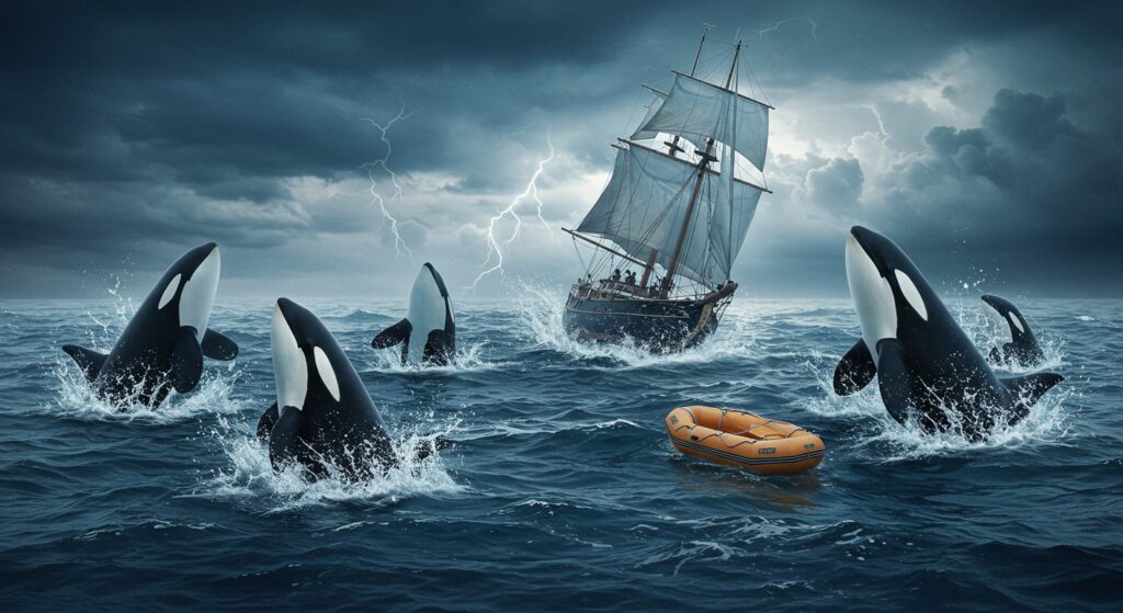 Orques Attaquent Bateau : Une Famille Rescapée In Extremis