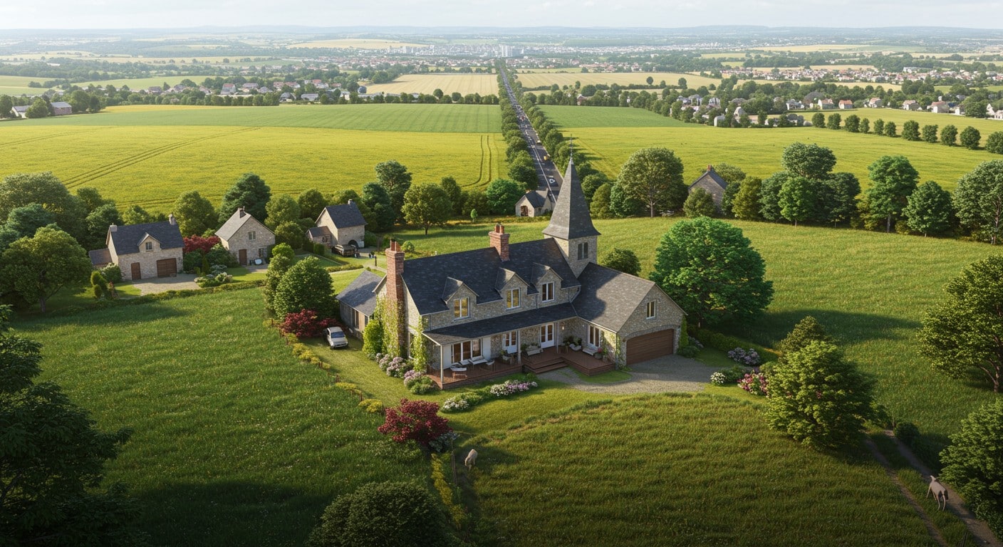 Découvrez les meilleures communes rurales à moins d'une heure de Paris pour acheter une maison de campagne abordable et calme. Notre classement exclusif !