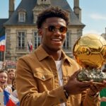 Ousmane Dembélé Célèbre Son Ballon d’Or à Évreux
