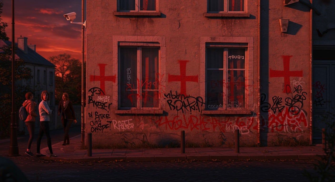 Croix gammées taguées à Palaiseau : un quartier en proie à l’insécurité. Découvrez les réactions des habitants et les mesures prises face à ces actes. Lisez la suite !