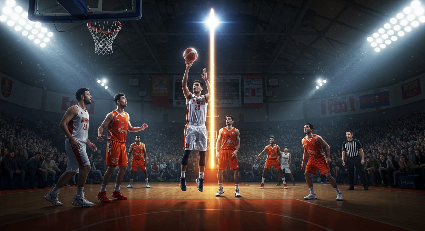 Découvrez le panier incroyable de plus de 25 mètres marqué à la dernière seconde par un joueur d'Andorre, forçant la prolongation et la victoire. Vidéo virale et analyse complète !