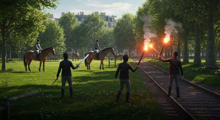 Panique au Centre Équestre d’Orly : Trois Jeunes Arrêtés