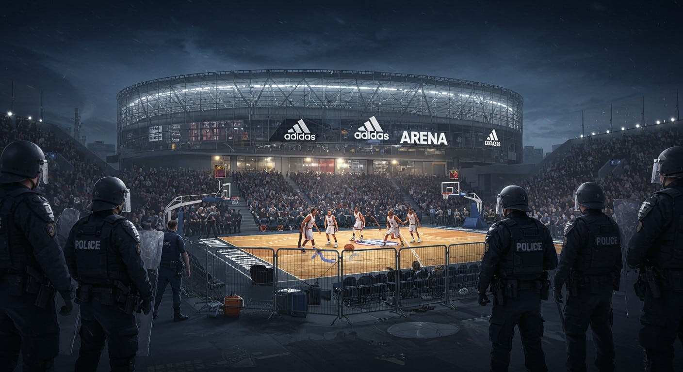 Le match Paris Basketball-Hapoël Tel-Aviv sous tension à l’Adidas Arena. Sécurité renforcée, contexte géopolitique sensible : découvrez les enjeux.