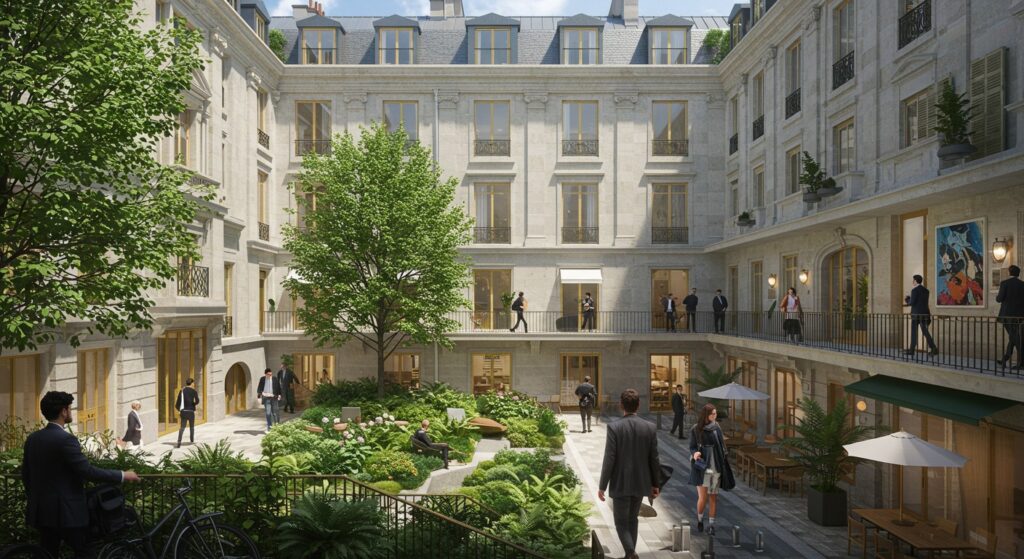 Paris Bureaux Réinventés en Centres d’Affaires Luxueux