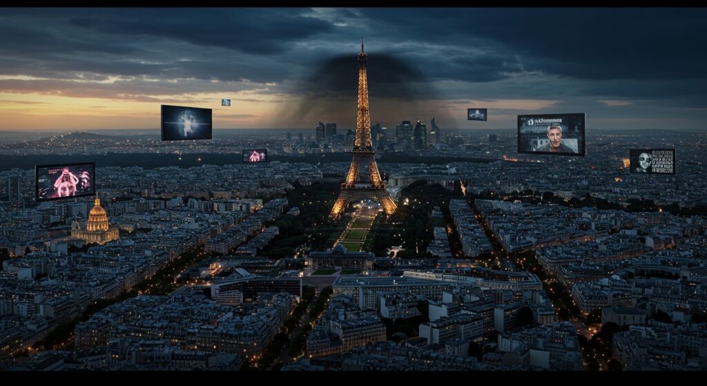 Paris Face à la Propagande : Une Ville sous les Projecteurs