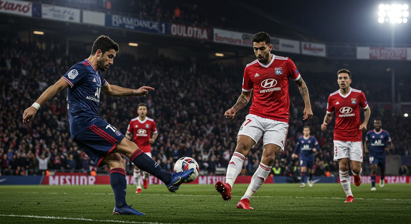 Découvrez la folle remontada du Paris FC face à Lyon (3-3) ! Le bijou de Kebbal et l'égalisation chanceuse de Marchetti ont sauvé un point inespéré. Analyse complèteAnalysant le match- Le match entre Paris FC et Lyon s'est soldé par un nul spectaculaire de 3-3, avec une remontée incroyable des Parisiens malgré un carton rouge. d'un match épique en Ligue 1.