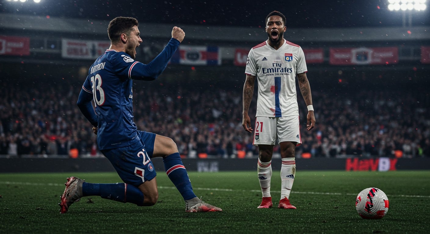 Découvrez les notes du match fou Paris FC-OL (3-3) : Kebbal enflamme la révolte, Tolisso brille en capitaine. Analyse complète des tops, flops et coaching critiqué.