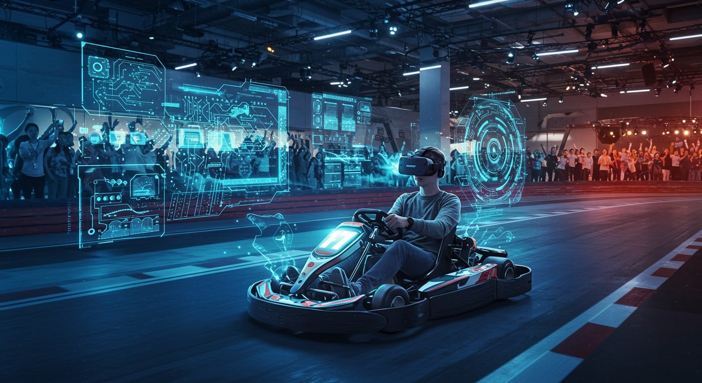 Découvrez comment le jeu vidéo sort du salon pour devenir physique à la Paris Games Week. Expériences immersives, VR et karting réel : une révolution en marche !