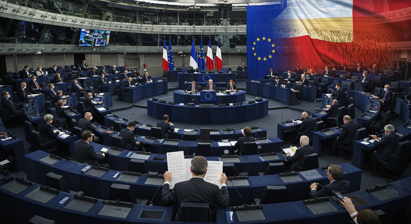 La droite française vote la censure contre von der Leyen au Parlement européen, dénonçant l’accord Mercosur. Découvrez les raisons et impacts de ce choix.