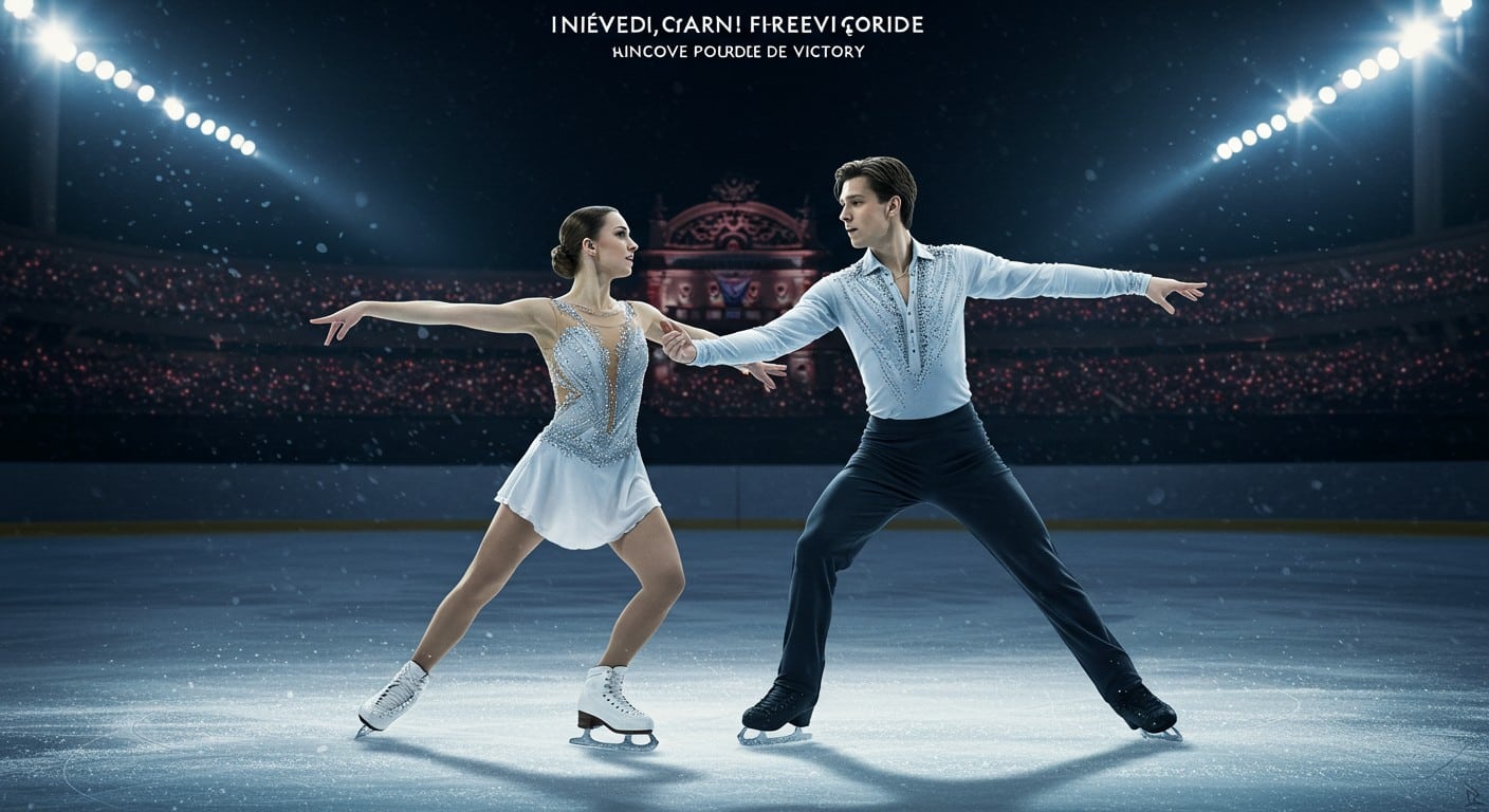 Guillaume Cizeron et Laurence Fournier Beaudry brillent au Grand Prix de France avec une danse libre époustouflante. Découvrez leur victoire !