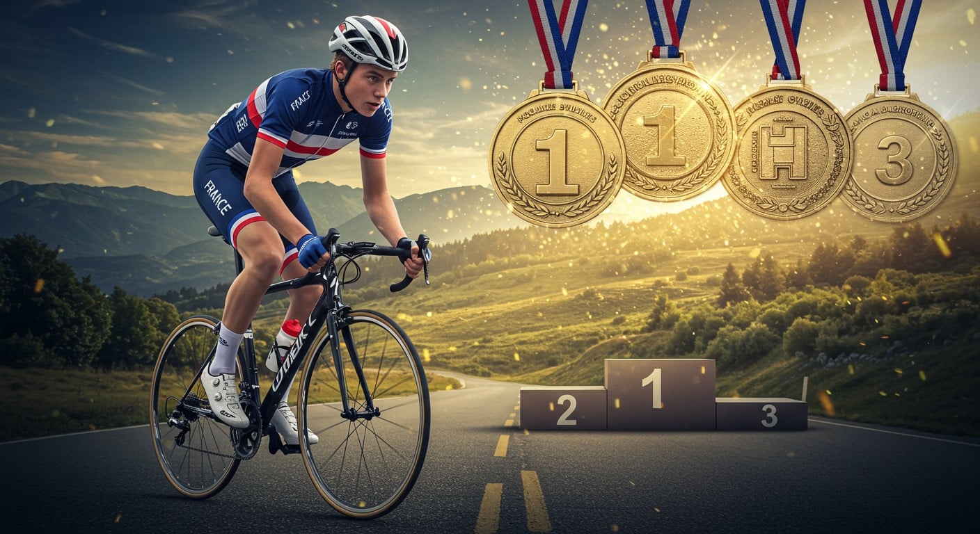 À 19 ans, Paul Seixas brille avec un podium aux Championnats d’Europe. Découvrez l’ascension fulgurante de ce prodige du cyclisme français !