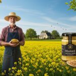 Paysan Normand Primé Récolte Graines Moutarde