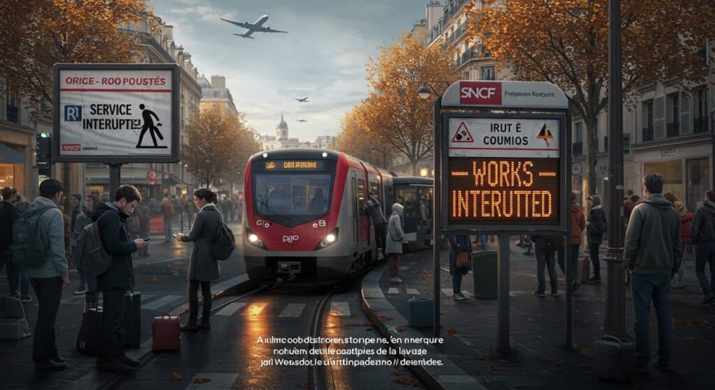 Perturbations Transports IDF 1-2 Novembre