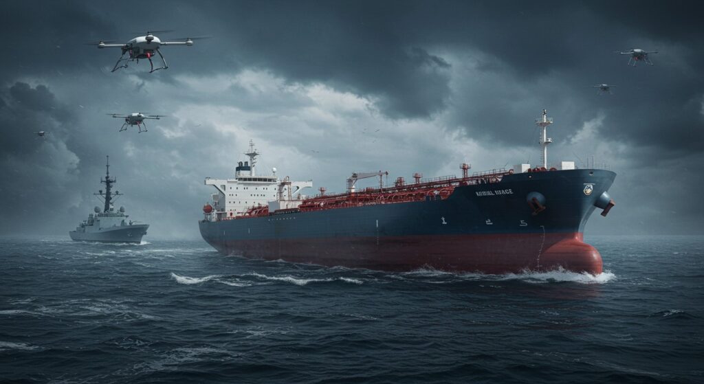 Pétrolier Russe à Saint-Nazaire : Une Affaire Sous Tension