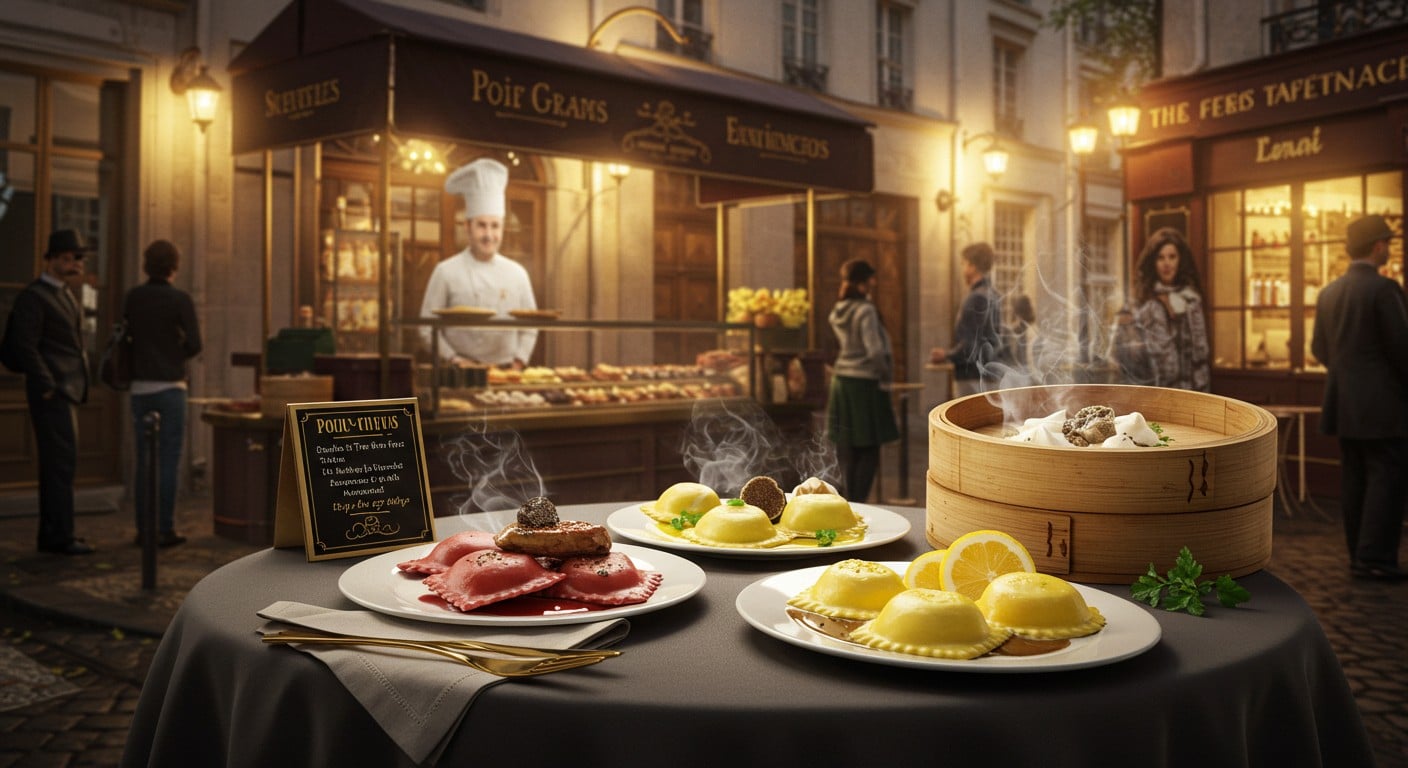 Philippe Etchebest ouvre un pop-up à Paris avec ses ravioles Signature, mêlant gastronomie et street food. Découvrez ce concept unique du 9 au 31 octobre !