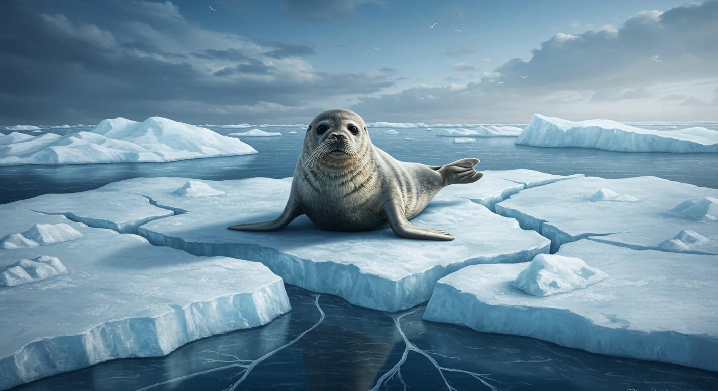 La fonte des glaces menace les phoques arctiques. Découvrez pourquoi leur survie est cruciale pour l’écosystème marin et comment agir face à cette crise écologique.
