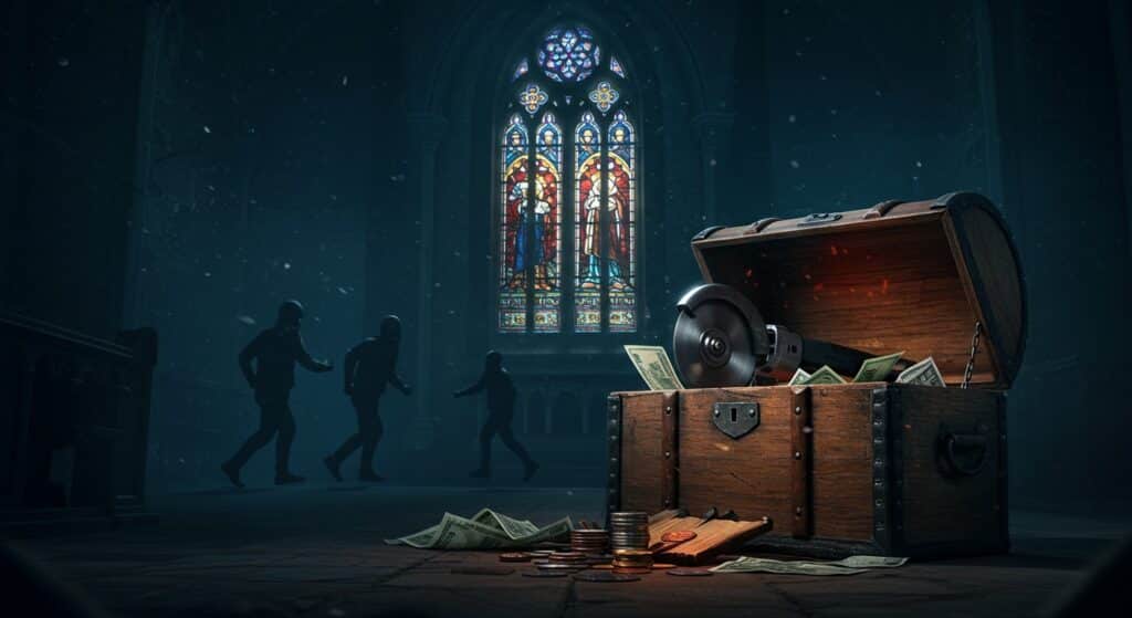 Pillage d’Églises : Trois Hommes Condamnés