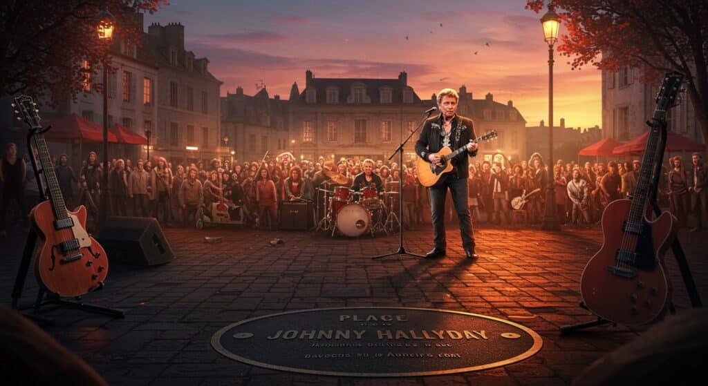 Place Johnny Hallyday : Un Hommage Vibrant en Auvergne