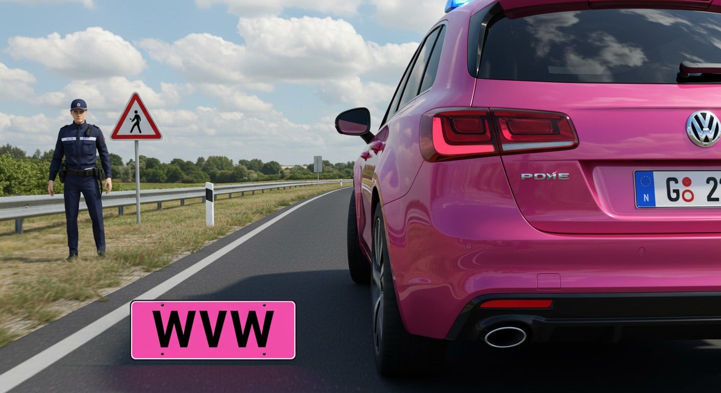 Découvrez pourquoi des plaques d'immatriculation roses arriveront en France en 2026 pour lutter contre la fraude et simplifier les contrôles !