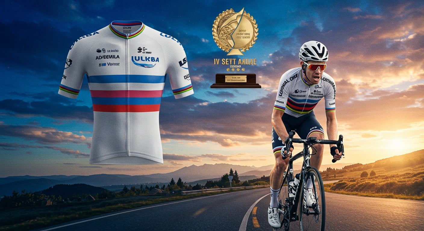 Tadej Pogacar, champion d’Europe, ne portera pas son maillot. Découvrez pourquoi son titre mondial l’emporte et ce que cela révèle du cyclisme pro.