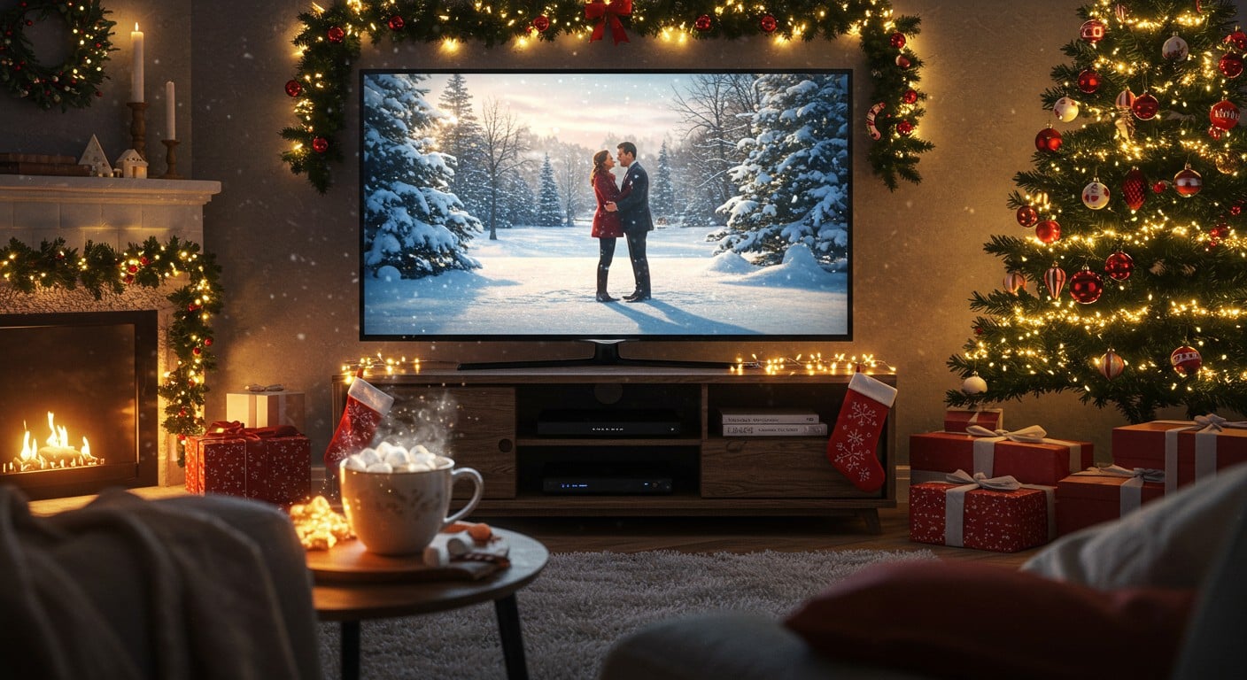 Plongez dans la magie des téléfilms de Noël : romances, neige et décors festifs. Découvrez pourquoi ces films réconfortants séduisent encore en 2025 !