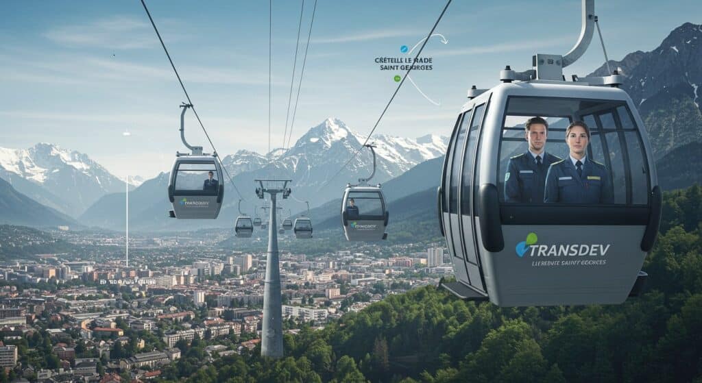 Premier Téléphérique IDF : Formation Unique dans les Alpes