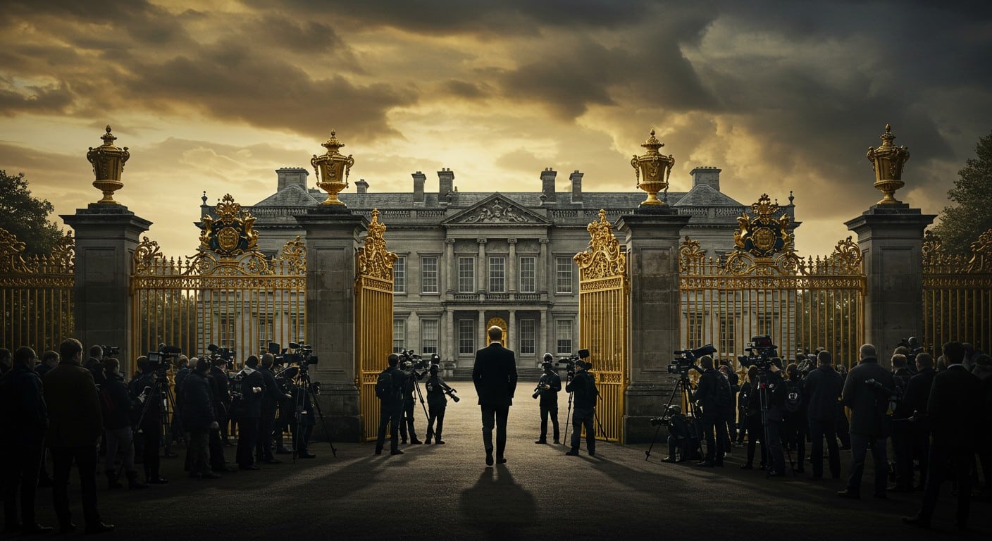 Le prince Andrew, mêlé à l’affaire Epstein, est pressé de quitter Royal Lodge. Découvrez les détails du scandale et les enjeux royaux.