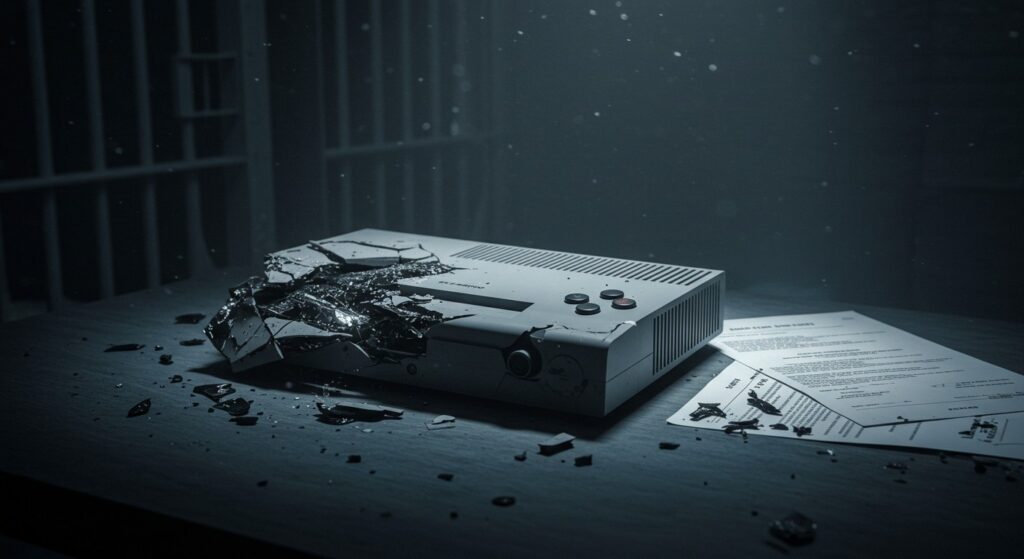 Prison : L’État Condamné pour Console de Jeu Endommagée