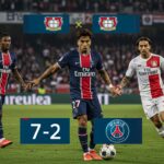 PSG Écrase Leverkusen 7-2 : Vitinha et Doué Brillent