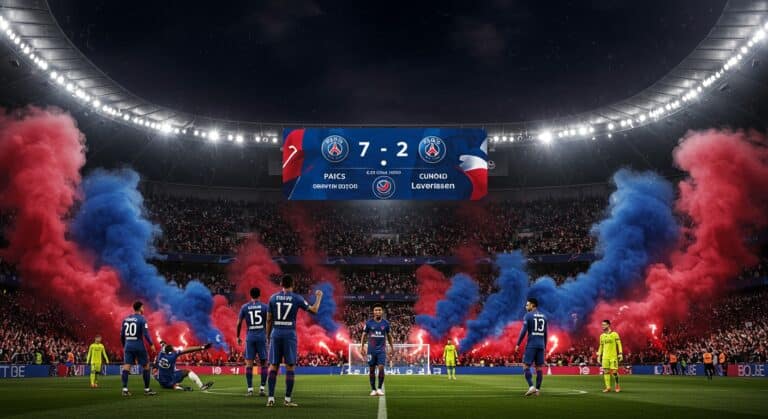 PSG Écrase Leverkusen : Analyse d’une Victoire Historique