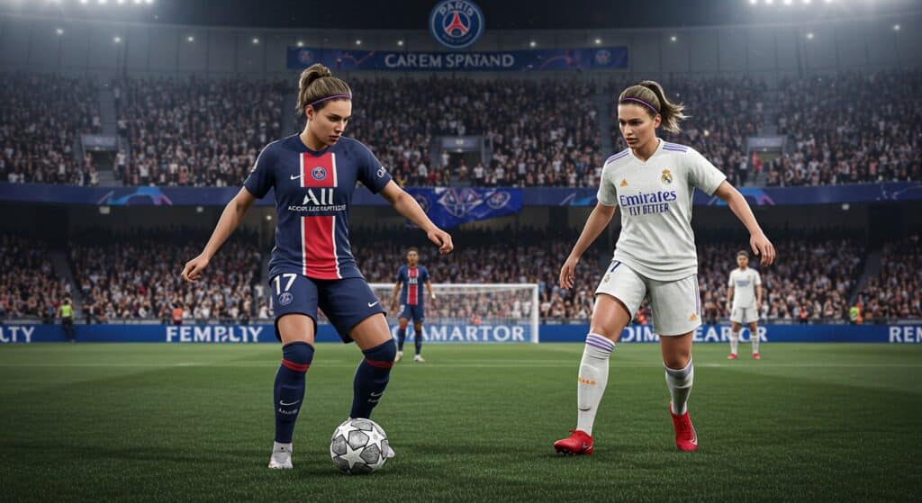PSG Féminin-Real Madrid : Défaite Cruelle en Ligue des Champions