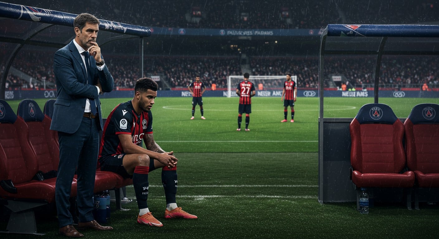 Jonathan Clauss, star du Gym, encore écarté pour PSG-Nice malgré un retour à l'entraînement. Blessure réelle ou conflit larvé avec Haise ? La vérité derrière cette absence qui fait jaser...