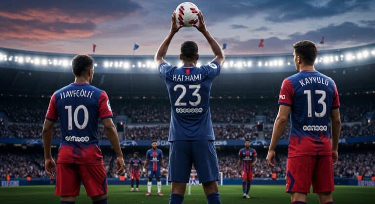 PSG-Nice : Composition Probable avec Hakimi et Neves