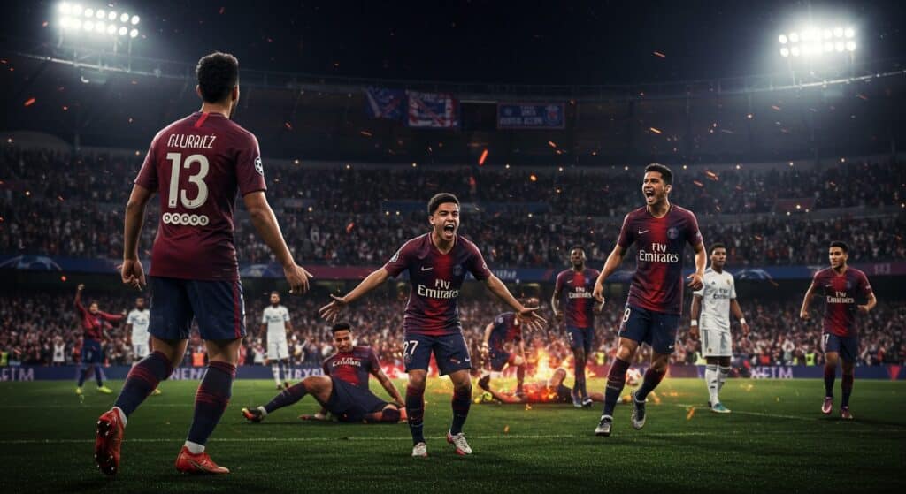 PSG Strasbourg 3-3 : Paris Arrache le Nul en Fusion