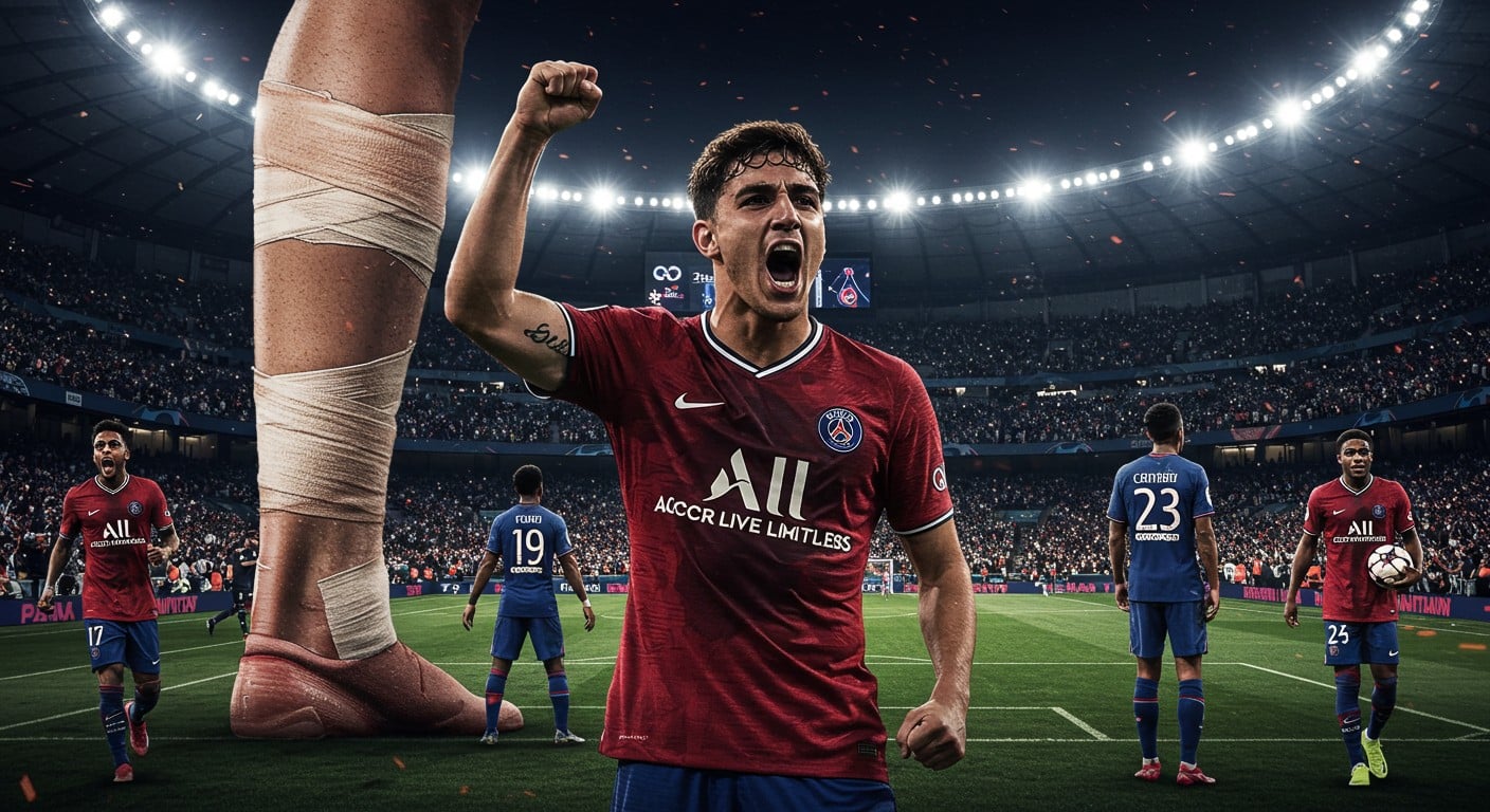 Découvrez la compo officielle du PSG contre Strasbourg en Ligue 1: Doué de retour, Barcola titulaire et Zaïre-Emery capitaine. Analyse tactique, enjeux du match au Parc des Princes et perspectives pour les Parisiens leaders.