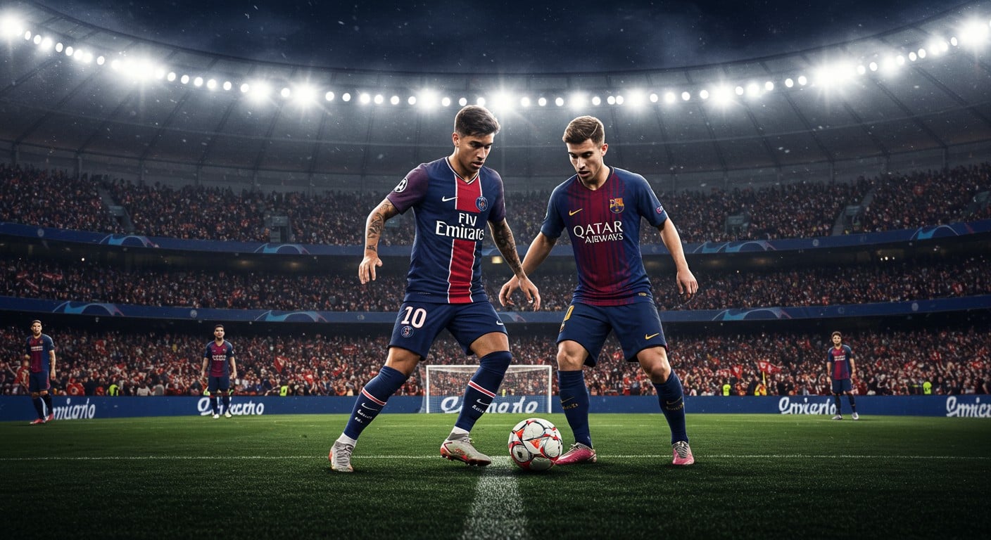 Le PSG s’impose 2-1 face à Barcelone en Ligue des Champions. Découvrez comment l’équipe a brillé et ce que cela signifie pour la suite !