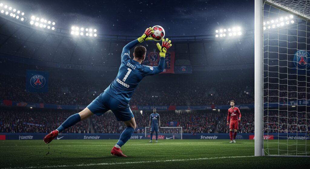 PSG Triomphe À Brest : Lucas Chevalier Brille