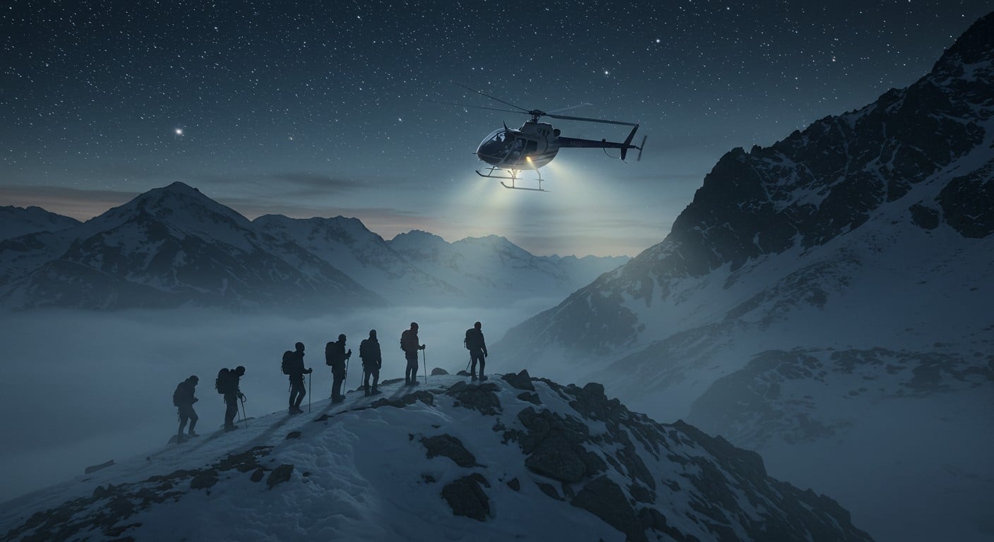 Quatre étudiants bloqués dans le massif du Canigou secourus de justesse dans la neige. Découvrez ce sauvetage nocturne haletant à 2 600 m d’altitude.