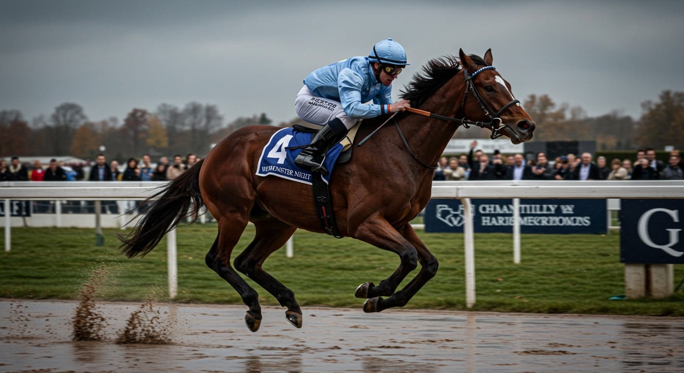 Découvrez comment Westminster Night a surmonté un mauvais numéro pour gagner le Quinté à Chantilly, offrant un 100e succès à son entraîneur. Analyse complète et surprises !