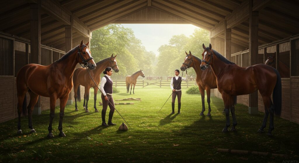 Recrutement en Inde : Les Écuries de Chantilly Innovent