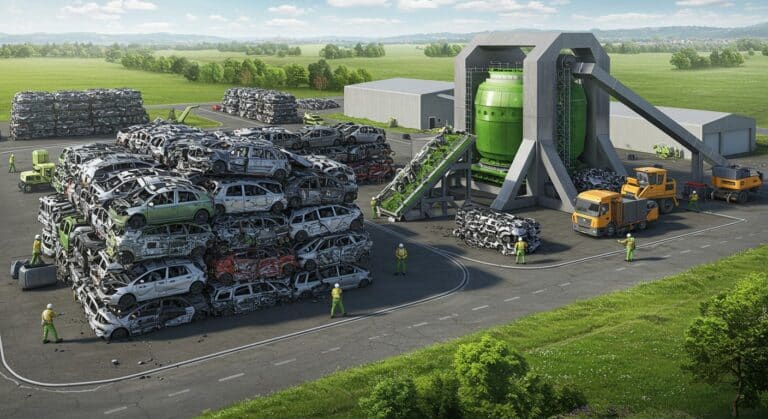 Recyclage Auto : La Révolution des Gigafactories