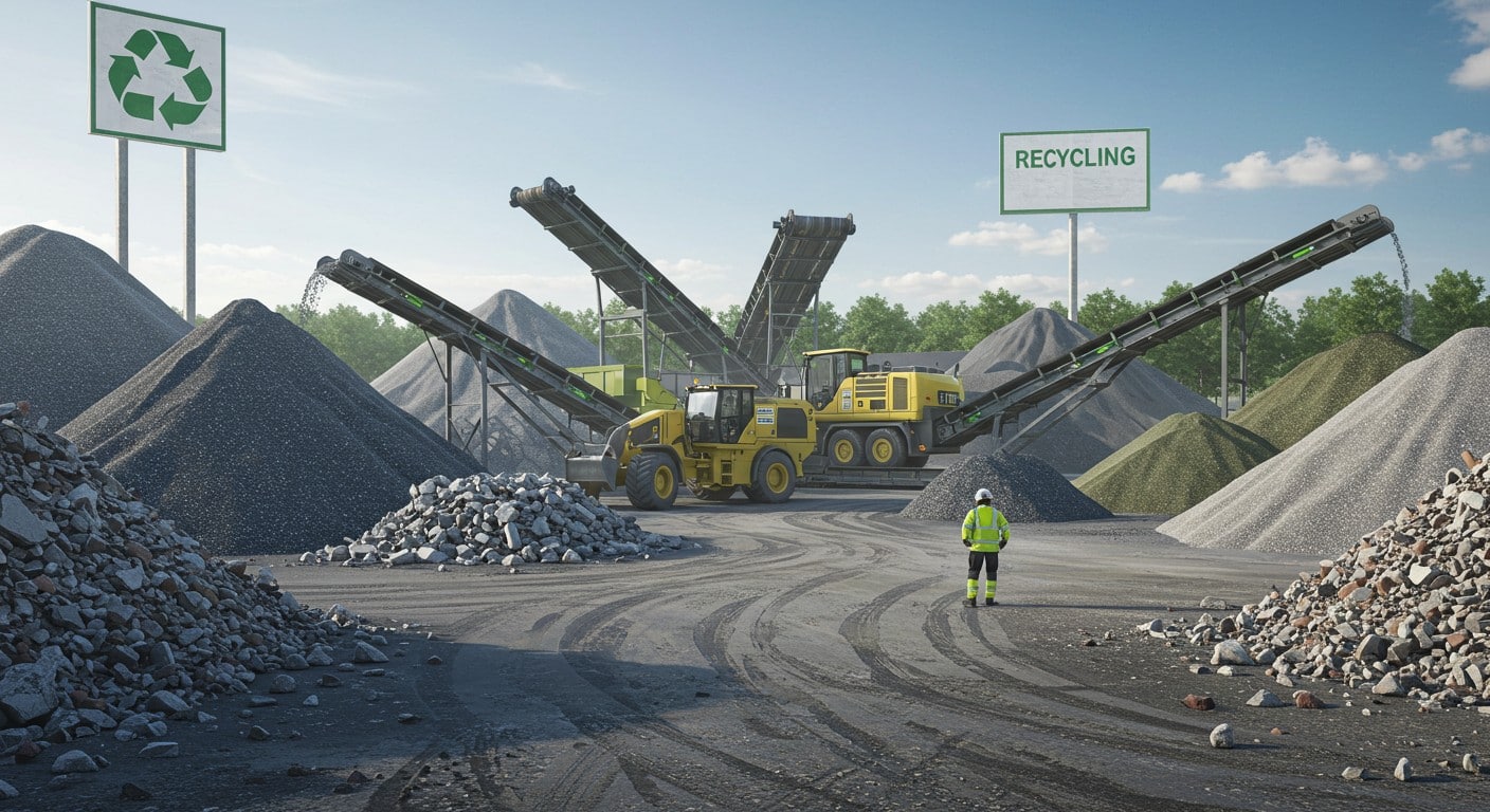 Nouvelle plateforme de recyclage BTP en Essonne : 7 hectares pour transformer les déchets en ressources. Découvrez cette innovation écologique !
