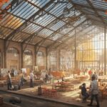 Réouverture Halle Grésillons Gennevilliers