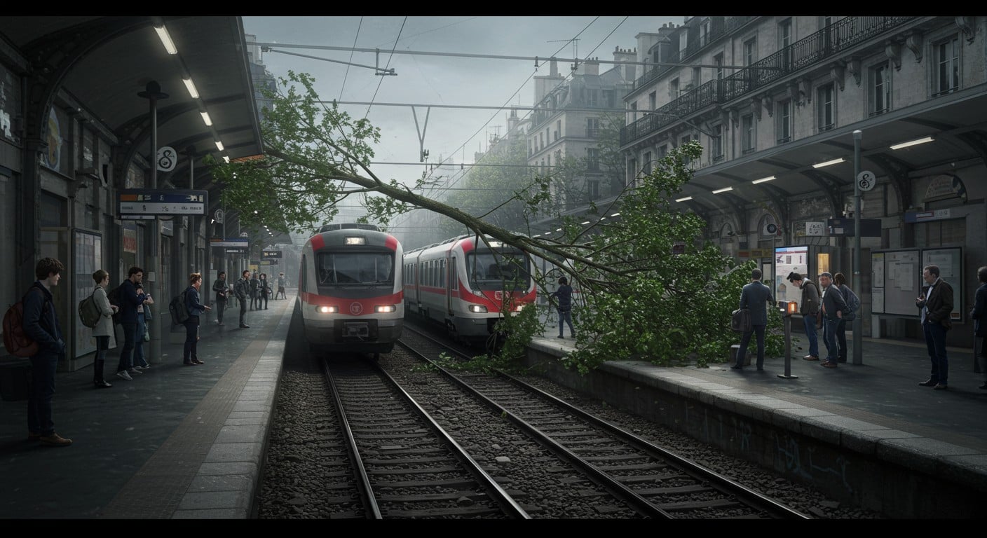 Une chute d’arbre dans le Val-d’Oise stoppe RER C et ligne H. Découvrez les impacts et solutions pour les voyageurs franciliens. Lisez la suite !